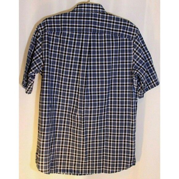 Daniel Cremieux Shirt Men's Small Plaid Short Sleeve Button Down - Picture 4 of 4
